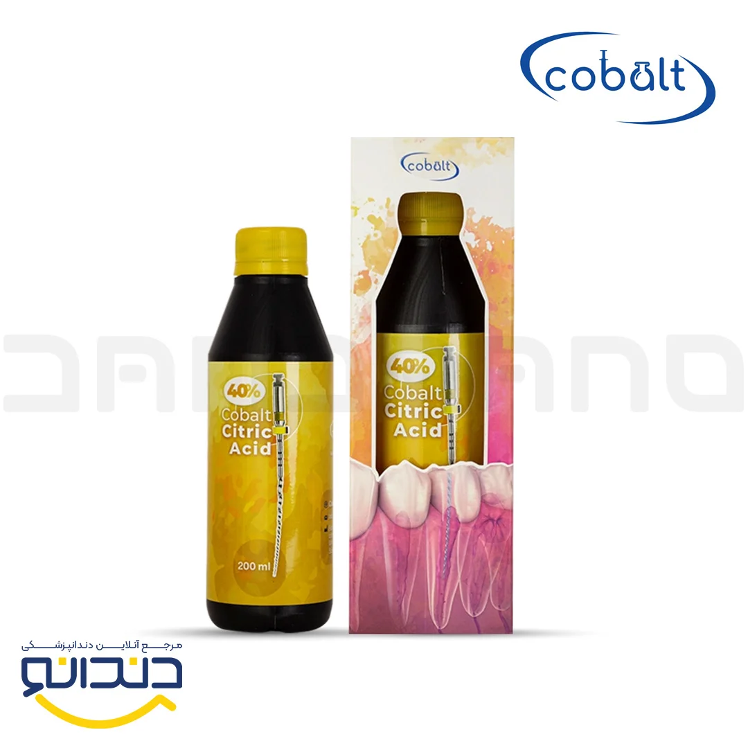محلول اسیدسیتریک 40% - کبالت