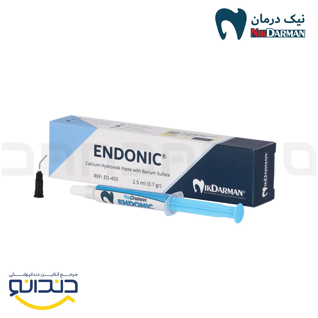 خمیر کلسیم هیدروکساید - سرنگ 3.7 گرم - نیک درمان